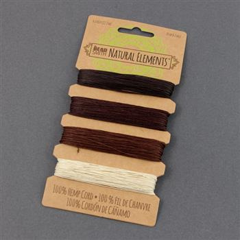 Sznurek konopny BRONZE SHADES 0,55mm/12m