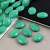 Jadeit owal gładki zielony 18x13mm