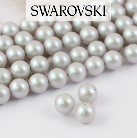 5810 Swarovski Crystal Pearl Iridescent Dove Gray 4mm [10szt]