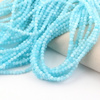 Jadeit błękitny kula gładka 3,5mm [sznur 38cm]