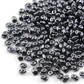 SuperDuo 2.5x5mm Hematite [5g]