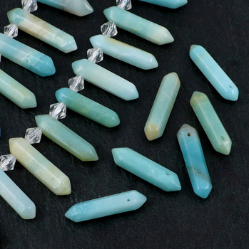 Amazonit zawieszka grot 20-30mm