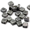 Square 6x6mm Alabaster Grey Luster [10szt]