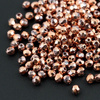 Fire Polish 4mm Crystal Capri Gold Full [20szt]