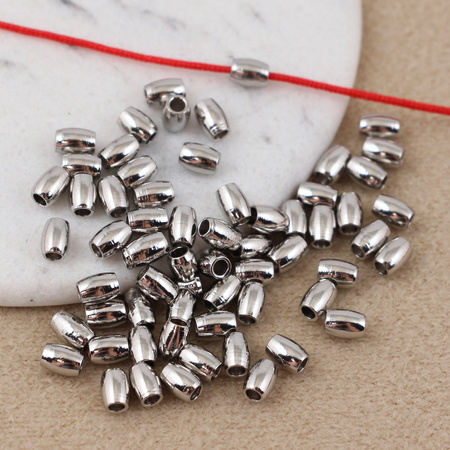 Oliwka przekładka blokada stal szlachetna 4x3mm [10szt]