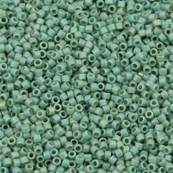 Miyuki Delica 11/0 Matted Opaque Glazed Sea Opal AB [5g]