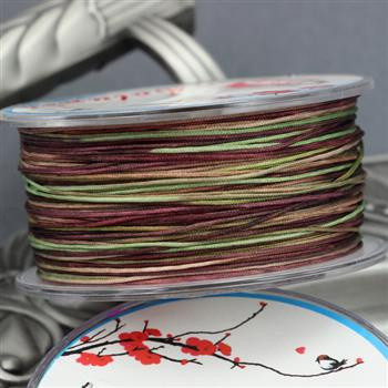 Sznurek nylonowy multikolor 0,8mm [szpula 50m]