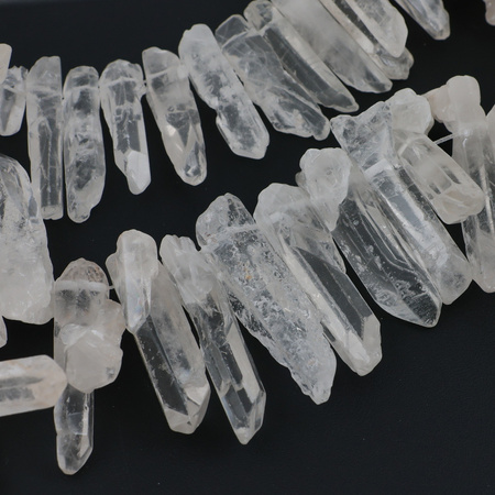 Kryształ górski sopel grot 48-80mm