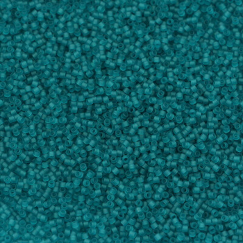 Miyuki Delica 11/0 Matted Transparent Caribbean Teal [5g]