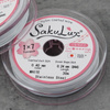 Japońska linka stalowa jubilerska SakuLux 7-splotowa White 0,40mm [szpula 30m]