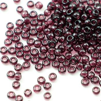 Toho Round 8/0 Transparent Amethyst [10g]