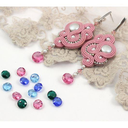 6430 Swarovski Classic Cut Pendant 8mm Silver Night