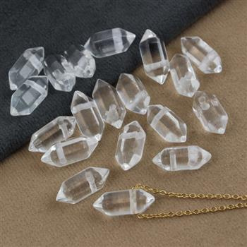 Kryształ górski zawieszka grot 20x9mm