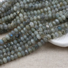 Labradoryt oponka fasetowana 6x4mm [sznur 39cm]