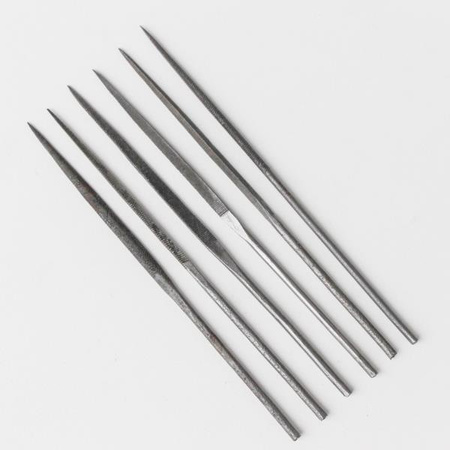 Zestaw 6 pilników iglaków 140mm - ECONOMY