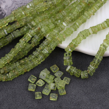 Peridot kwadrat 5x2mm [20szt]