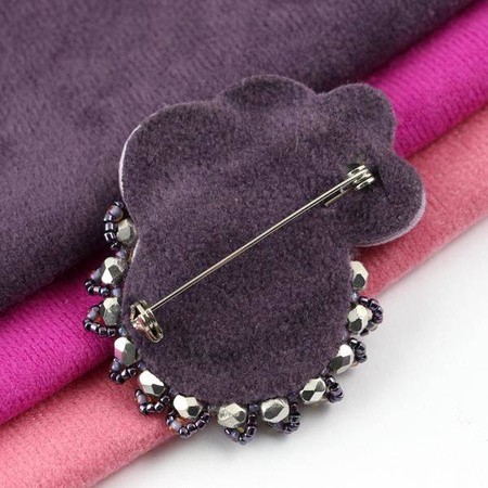 Welurowa dzianina do wykończeń musztardowa 30x20cm