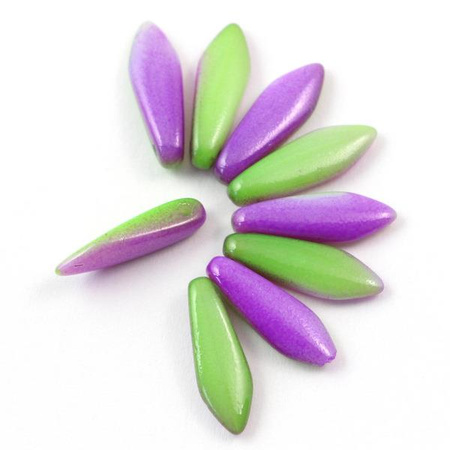 Dagger Chalk White Funky Orchid 5x16mm [6szt]