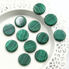Kaboszon malachit naturalny 22mm