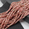Rodochrozyt oponka fasetowana 3,5x3mm [sznur 39cm]