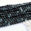 Turmalin niebieski kula fasetowana 6mm [sznur 39cm]