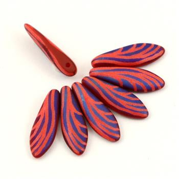 Dagger Red Coral Laser Matt Wing 5x16mm [6szt]
