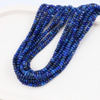 Lapis lazuli oponka fasetowana 3x2mm [sznur 39cm]