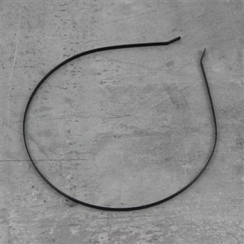 Baza opaski do włosów czarna 3mm