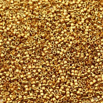 Miyuki Delica 11/0 Duracoat Galvanized Yellow Gold [5g]