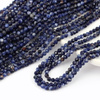 Sodalit kula fasetowana 3mm [sznur 39cm]