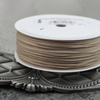 Sznurek pleciony poliestrowy cappuccino 0,8mm Pega [1metr]