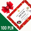 Bon towarowy do SKLEPU INTERNETOWEGO na 100zł [WYSYŁKA E-MAIL]