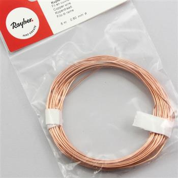 Rayher Drut miedziany 0,8mm/6m