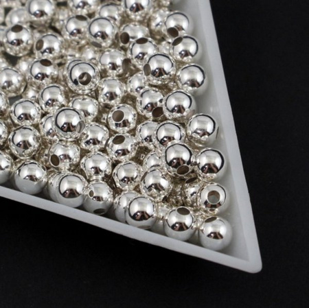 Kulka srebrna 5mm Ag925 [6szt]