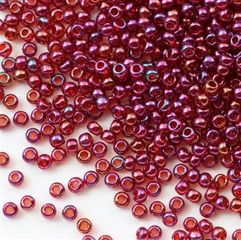 Toho Round 11/0 Gold-Lustered Raspberry [10g]