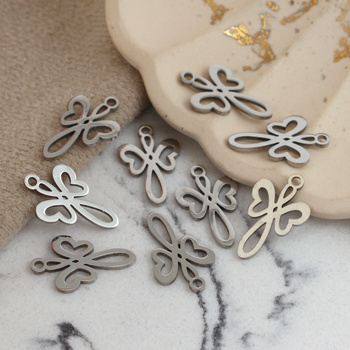 Zawieszka aniołek stal szlachetna 17x10mm