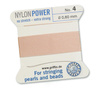 Griffin Nici nylonowe z igłą light pink 0,60mm [2m]