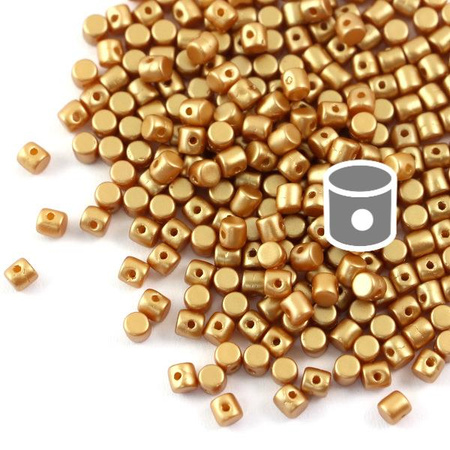 Minos par Puca 2,5x3mm Pastel Amber [40szt]