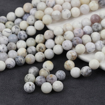 Opal dendrytowy kula gładka 8mm