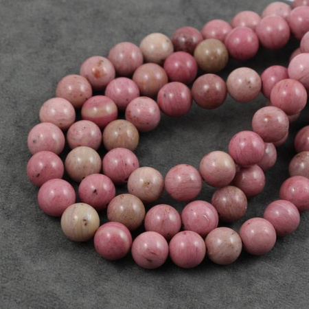 Rodonit kula gładka 10mm