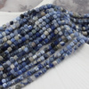 Sodalit kostka fasetowana 4mm [sznur 39cm]