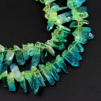 Kwarc multikolor sopel 20x46mm