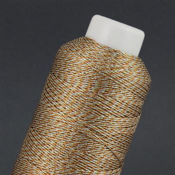 Nici metalizowane 0,6mm/12splot SILVER GOLD [1metr]