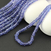 Tanzanit oponka 3x2mm [sznur 20cm]