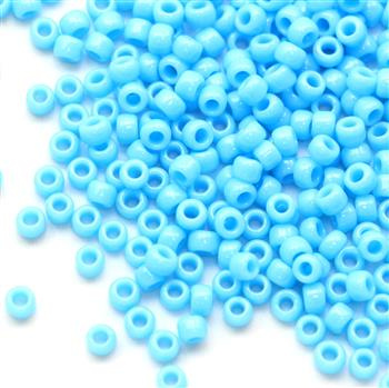 Toho Round 8/0 Opaque Blue Turquoise [10g]