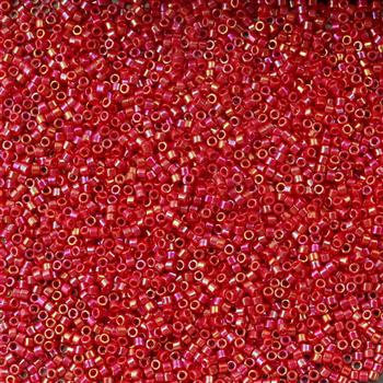 Miyuki Delica 11/0 Opaque Red AB [5g]