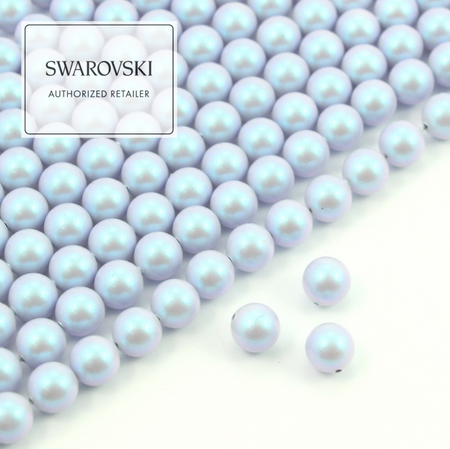 5810 Swarovski Crystal Iridescent Dreamy Blue Pearl 8mm [4szt]