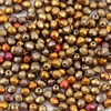 Fire Polish 4mm Metallic Mix [40szt]