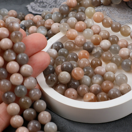 Kamień słoneczny kula gładka 10mm