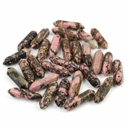 Rodonit zawieszka grot 32x9mm